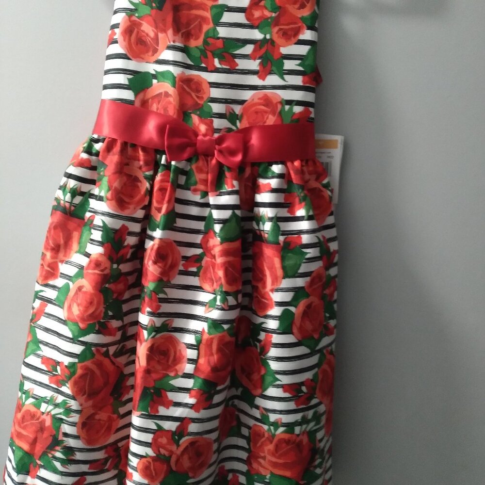 Red Bonnie Jean dress size 6x kids